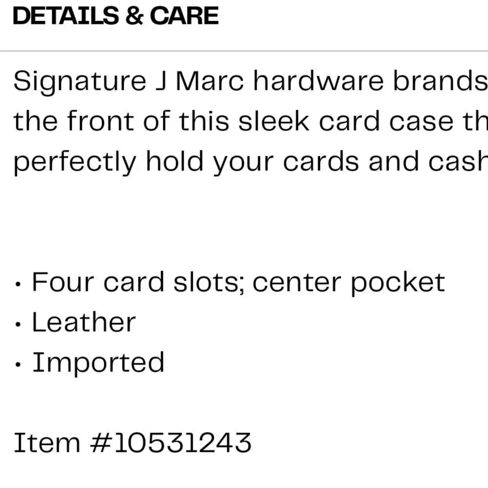 Marc Jacobs Trademarc Card Case-‎ White/Silver